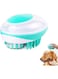 Khazna Dog Bath Brush, Cat Shampoo Brush, Soothing Massage Pet Rubber Comb, Adjustable Ring Handle, Soft Silicone Grooming Brush Suitable for Long Short Haired Dogs and Cats.