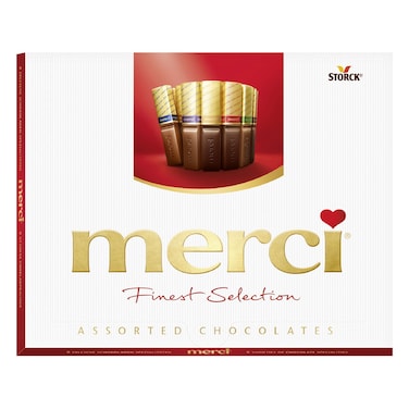 Storck Merci Finest Selection Assorted Chocolate, 250g