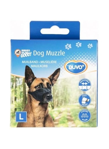 Duvo+ Dog Muzzle Nylon Size - 62-90cm