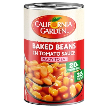 كاليفورنيا جاردن فاصوليا مطبوخة بصلصة الطماطم  420 غرام