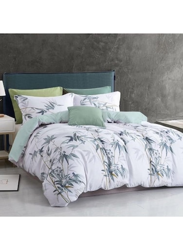 Home Luxurious All-Season Comforter Set - Soft, Cozy, and Elegant, Include 1 Comforter, 1 Fitted Sheet, 4 Pillow Covers (SS12, Single Size 160&Atilde;&mdash;210)
