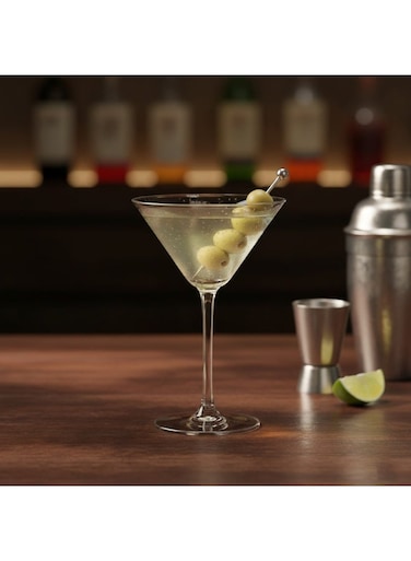 Box Elegant Glass Martini Glass for Entertaining