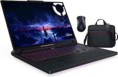 Lenovo Legion Pro 7 16IAX10H Gaming Laptop, 16" WQXGA 240Hz G-SYNC Display, Intel Core Ultra 9 275HX, 64GB RAM, 2TB SSD, RTX 5070 Ti 12GB GDDR7 GPU, ENG Keyboard, Win 11 Pro, Black + Free Gaming Mouse &amp; Bag included in the Pckage