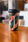 Starbucks Reusable Hot Drink Cup, Designed Pumpkin - Black (473ml)