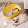 2 in 1 Portable . Litter Box, Large . Travel Carrier with Litter Box,. Toilet for Medium .s &amp; Kitties to Road Trip, Camping, Hiking, or Hotel (Yellow)