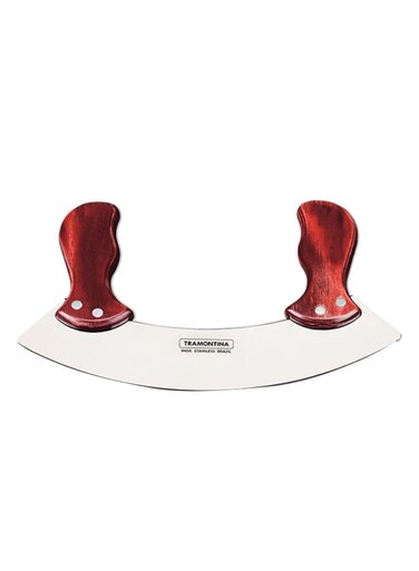 Polywood Mincing Knife Red/Silver Red/Silver