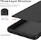 Muzz Case For Honor X8b Liquid Silicon Case, Soft Microfiber Lining Cushion Slim Shell Shockproof Protective Soft Gel Rubber Matte Finish Cover Camera Protection Case for Honor X8b (Black)