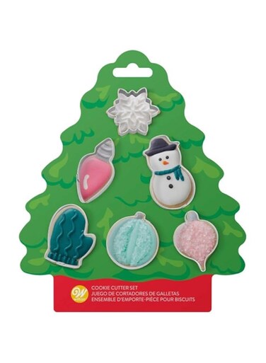 Wilton Christmas Tree Mini Cookie Cutter Set