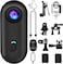 4K POV Thumb Action Camera Wearable Mini Body Camera Clip On Waterproof Hands-Free Body Cam Video Recorder for Ski Cycling Running Swimming Hiking Travel Vlogging