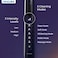 ORACURA® SB300 Sonic Smart Electric Rechargeable Toothbrush – 36,000 Strokes/Min – 5 Modes & 3 Intensity Levels – 2-Min Auto Timer – 90-Day Battery – 1 Year Warranty (Grey)
