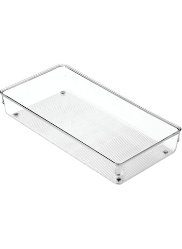 Idesign Plastic Linus D. Organizer, Clear - Id52650Es