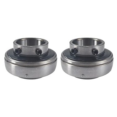 HXGXKBQ Miaowa UC206-20K فتحة 1-1/4 بوصة، برغي تثبيت طرف كروي، محملان