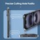 Muzz IPhone 16 Case (6.1 Inch), Transparent, Anti-Scratch, Anti-Yellowing, Shockproof, Crystal Clear (iPhone 16)