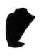 LINGWEI Jewelry Neck Manniequin Necklace Holder Jewelry Display Stand Jewelry Necklace Pendant Earring Mannequin Bust Display Stand Black Velvet Jewelry Holder Jewelry Display Stand (Big)