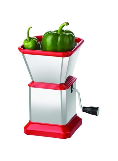 Delcasa Stainless Steel Chilly Cutter 14Inch Blade, Multi-Colour, DC1149