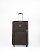 VIPTOUR 4 Piece Softside Spinner 4 Wheels Fabric Trolley Luggage With Number Lock 20/24/28/32 Inches