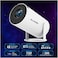 [Electric Focus] Mini Projector with Android System, Portable Projector with WIFI and Bluetooth, Auto Keystone Correction, FULL HD 720P, Outdoor Movie Projector