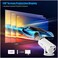 [Electric Focus] Mini Projector with Android System, Portable Projector with WIFI and Bluetooth, Auto Keystone Correction, FULL HD 720P, Outdoor Movie Projector
