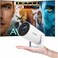 [Electric Focus] Mini Projector with Android System, Portable Projector with WIFI and Bluetooth, Auto Keystone Correction, FULL HD 720P, Outdoor Movie Projector