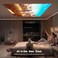 Android TV Netflix Officially &amp; AI Auto Focus/Keystone] ALLKING 4K Projector with WiFi, Bluetooth, 3D DoIby Audio, Full HD 1080P 500 ANSI Outdoor Movie Projector, MAX 300''Display for HDMI/USB/PS5