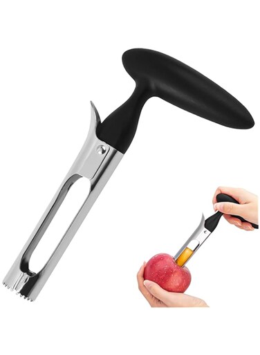 nalaina Apple Corer, Stainless Steel Premium Apple Corer Peeler, Kitchen Premium Apple Corer Tool, Durable Apple Corer Remover for Pears, Bell Peppers, Apples. Easy To Use And Durable.