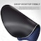 EooCoo Mouse Pad with Wrist Support,Ergonomic Mousepad with Memory Foam Wrist Rest,Mouse Mat Non-Slip Rubber Base,4mm Ultra Thin Wear Resistant Matt Desk Accessories for Laptop,Gaming,Office-Navy Blue