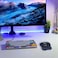 EooCoo Mouse Pad with Wrist Support,Ergonomic Mousepad with Memory Foam Wrist Rest,Mouse Mat Non-Slip Rubber Base,4mm Ultra Thin Wear Resistant Matt Desk Accessories for Laptop,Gaming,Office-Navy Blue