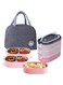 Stainless Steel Lunch Box for Kids,1900ML 3 Layer Meal Lunch Container Snack Box With Bag for Kids School and Adults - Leakproof - BPA Free - Microwave &amp; Dishwashing Safe Bento Box（Pink）
