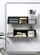 2 Pack Magnetic Spice Rack Organizer,Space Saver for Refrigerator and Microwave Oven,Magnetical Fridge Shelf for Jars,Utensils