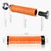 ROCKBROS Bike Handlebar Grips Double Lock-on Bicycle Handle Bar Grips Non-Slip Rubber Hand Grip for Road Urban Foldable Bike MTB BMX Scooter Orange