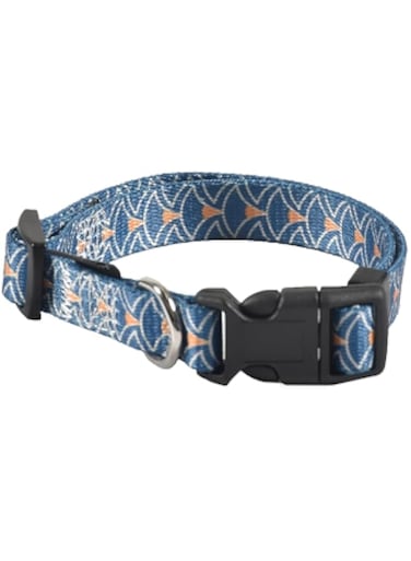 Bobby Geisha Collar - Blue/Medium