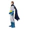 Mcfarlane Dc Retro Batman 66 Unmasked 7 Inches Figure, Classic 1960S Tv Show Look, 12 Points Articulation, 2 Word Bubbles, Blister Card Packaging, Batman Action Toy- Multicolor