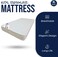 INFINI HOMES Kids Size High Density Foam White Flipable Toddler Mattress (70WX 130L X 6H)