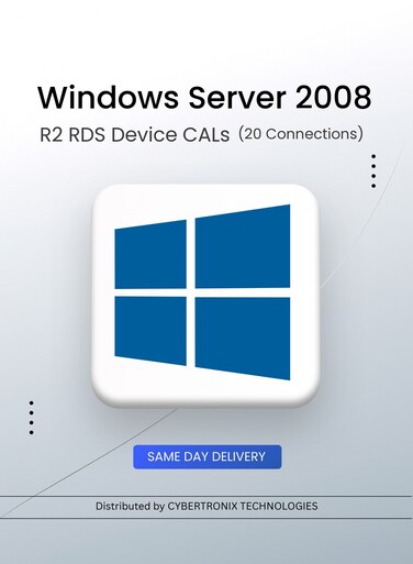 Microsoft Windows Server 2008 R2 RDS Device CALs (20 Connections)   Digital License   SAME DAY DELIVERY