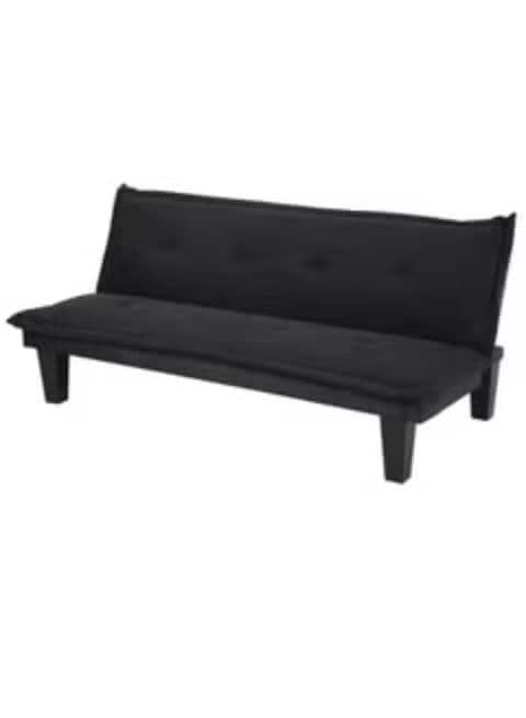 2 Seater   Caldo Sofa Bed   Foam Filling   Fabric Material   Blue 160x87x69cm