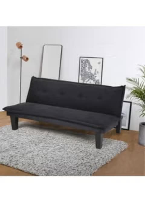 2 Seater   Caldo Sofa Bed   Foam Filling   Fabric Material   Blue 160x87x69cm