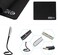 SOON GO Computer Mouse,Wired mouse,Mini Mouse,USB LED Llight 3 in 1 Sets USB Reading Lamp with Dimmable Touch Switch and Flexible Gooseneck Non-Slip Rubber Base for Laptop Home Office(Black)