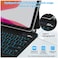 TRON Keyboard Case For iPad Pro 13 inch 2024, Magic Keyboard iPad Pro M4 - Magnetic Stand, Multi-Touch Trackpad, 7 Colors Backlit, Auto Sleep/Wake
