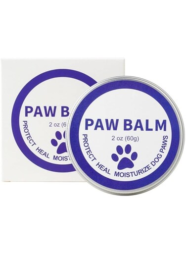 Mumoo Bear 2 oz (60g) Natural Dog Paw Balm - Organic Lickable Moisturizing Cream for Paws, Snout &amp; Elbows   Heals Dry, Cracked Skin   Vitamin E &amp; Food-Grade Ingredients   2.12 oz
