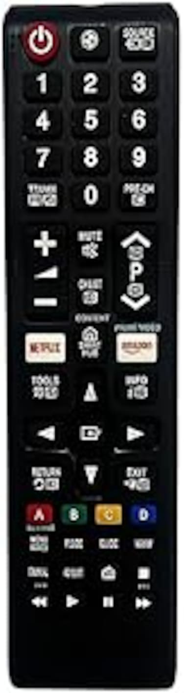 New Replacement Remote Control, Remote Control Fit, Universal Remote Control Compatible with All Samsung TV Replacement for All LCD LED HDTV 3D Smart Samsung TV Remote