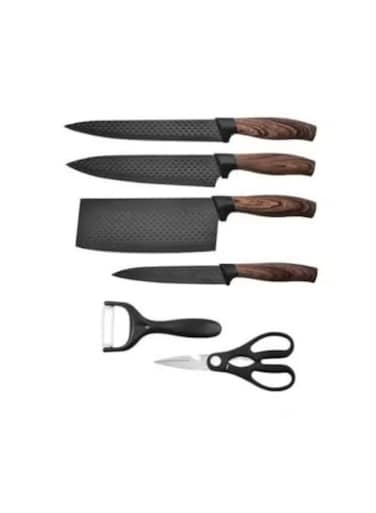Kitchen Knives Set &acirc;&euro;&ldquo; Stainless Steel Chef Knife, Meat Cleaver, Slicing &amp; Peeling Set