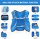 INOXTO Running Hydration Vest Backpack, Lightweight Insulated Pack with 2 x 500ML Bottles + 1.5L Water Bladder Bag Daypack for Hiking Trail Running Cycling Race Marathon for Men &amp; Women (588 Blue)