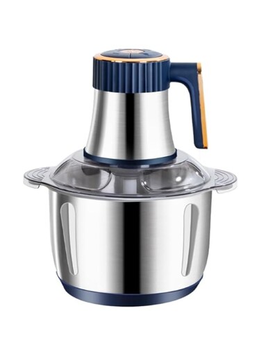 Jantens 5 Speeds Electric Chopper Food Processor 5 L 500W Mincer Grinder Multipurpose Food Chopper Blue