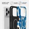 جراب Burga Mirage Premium لهاتف iPhone 17 Pro متوافق مع هيكل صلب مزدوج الطبقات هجين + حماية من السيليكون - غطاء محمول مقاوم للخدش والصدمات