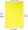 A3 Yellow Double Sided Foam Board (42 x 29.7 cm) &ndash; 4 Pack   5mm Thick Polystyrene Sheets for Model Making, Photo Mounting, Presentations, Arts &amp; Crafts, School &amp; Office