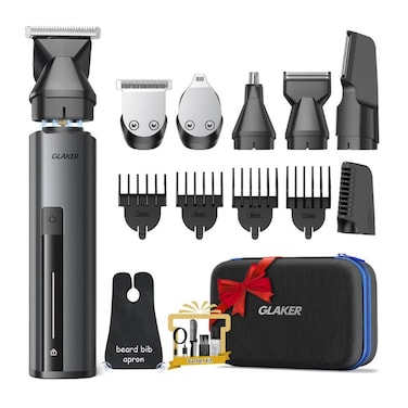 GLAKER 6 in 1 Complete Grooming Trimmer Kit CC5136
