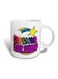 Awesome Cat Lady Printed Mug Multicolour