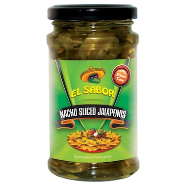 إل سابور شرائح فلفل هالبينو للناتشو ، 220 غرام
