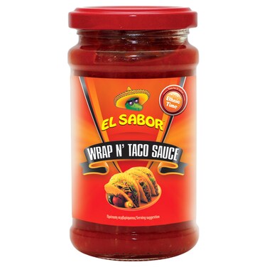 El Sabor Wrap Taco Sauce, 220g