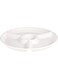 Harmony Horeca Made Dish Divided Tray Platter - 1 Pieces,White